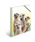 Gummizugmappe Exotic Animals 19971, A3 farbig sortiert Polypropylen (PP), f&uuml;r ca. 50 Blatt  (80 g/m&sup2;), mit 3 Einschlagklappen