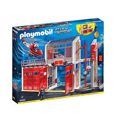 Playmobil City Action 9462 Große Feuerwache Spielfiguren-Set