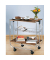 WENKO Servierwagen Dinett Deluxe braun 68,0 x 40,6 x 70,0 cm