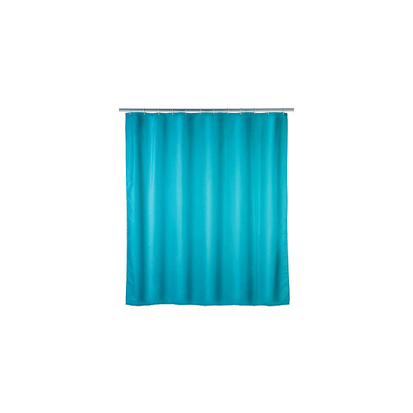 4008838120538 - Anti-Schimmel Duschvorhang Uni Light Blue Textil (Polyester) 180 x 200 cm waschbar Blau Polyester hellblau - blau - Wenko 4008838120538 - Anti-Schimmel Duschvorhang Uni Light Blue Textil (Polyester) 180 x 200 cm waschbar Blau Polyester hellblau - blau - Wenko