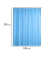 WENKO Duschvorhang blau 180,0 x 200,0 cm