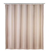 WENKO Duschvorhang beige 180,0 x 200,0 cm