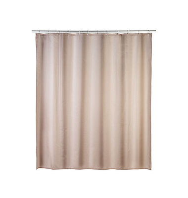 WENKO Duschvorhang beige 180,0 x 200,0 cm