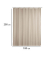 WENKO Duschvorhang beige 180,0 x 200,0 cm