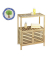 WENKO Beistellregal Norway walnuss 67,5 x 35,5 x 86,0 cm