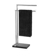 WENKO Handtuchständer Noble silber