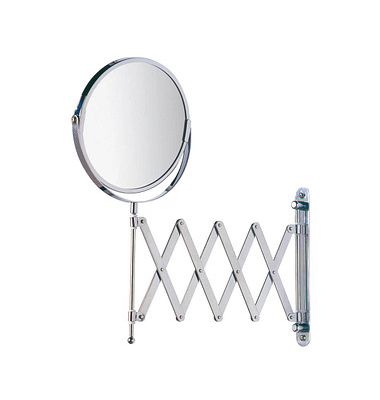 WENKO Wand-Kosmetikspiegel Exclusiv silber