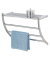 WENKO Wandregale Pescara silber 56,0 x 21,5 x 46,0 cm