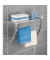 WENKO Wandregale Pescara silber 56,0 x 21,5 x 46,0 cm