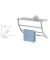 WENKO Wandregale Pescara silber 56,0 x 21,5 x 46,0 cm