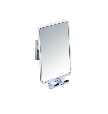 WENKO Wand-Kosmetikspiegel Quadro silber