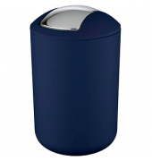 WENKO Kosmetikeimer 6,5 l dunkelblau