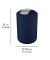 WENKO Kosmetikeimer 6,5 l dunkelblau
