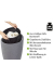 Hocker 22448100 Candy, grau, bis 120kg