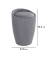 Hocker 22448100 Candy, grau, bis 120kg