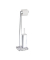 WENKO WC-Garnitur Onyx grau, silber Stein
