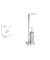 WENKO WC-Garnitur Onyx grau, silber Stein