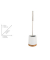 WENKO WC-Garnitur Bamboo weiß, braun Stein