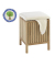 Hocker 18614100 Norway, braun, bis 120kg
