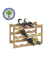 WENKO Weinregal Norway braun 42,0 x 21,0 x 28,0 cm