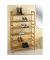 WENKO Schuhregal Norway walnuss 69,0 x 27,0 x 40,5 cm