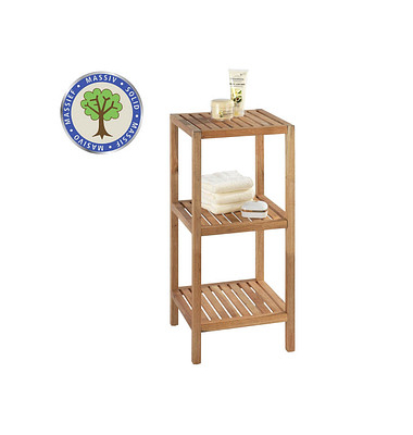 WENKO Beistellregal Norway walnuss 36,0 x 36,0 x 79,0 cm