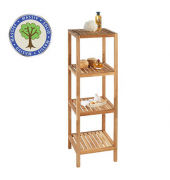 Beistellregal Norway walnuss 36,0 x 36,0 x 112,0 cm