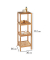 WENKO Beistellregal Norway walnuss 36,0 x 36,0 x 112,0 cm