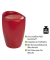 Hocker 20624100 Candy, rot, bis 120kg