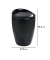 Hocker 20630100 Candy, schwarz, bis 120kg