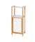 WENKO Beistellregal Finja weiß, braun 40,0 x 30,0 x 95,0 cm