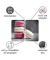 Herdabdeckplatten Macarons bunt
