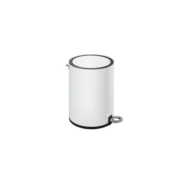 4008838223765 - Kosmetik Treteimer Monza Easy Close Weiß Mattiert 3 Liter Weiß Stahl weiß Kunststoff (abs) weiß Polypropylen schwarz - weiß - Wenko 4008838223765 - Kosmetik Treteimer Monza Easy Close Weiß Mattiert 3 Liter Weiß Stahl weiß Kunststoff (abs) weiß Polypropylen schwarz - weiß - Wenko