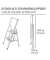 WENKO Klapptritt silber 2 Stufen, H: 94,0 cm
