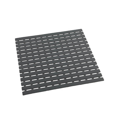 WENKO Duschmatte Arinos grau 54,0 x 54,0 cm