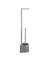 WENKO WC-Garnitur Avola grau, silber Metall