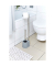 WENKO WC-Garnitur Avola grau, silber Metall