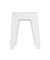 Hocker 22943100 Kumba, weiß, bis 120kg
