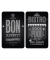 Herdabdeckplatten Bon Appetit schwarz, grau