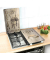 Herdabdeckplatten Bistro braun