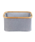 WENKO Bahari Aufbewahrungskorb 20,0 l braun, grau 38,0 x 20,0 x 26,0 cm