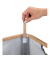 WENKO Bahari Aufbewahrungskorb 20,0 l braun, grau 38,0 x 20,0 x 26,0 cm