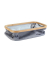 WENKO Bahari Aufbewahrungskorb 20,0 l braun, grau 38,0 x 20,0 x 26,0 cm