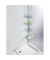 WENKO Teleskop-Duschregal Domaso silber 25,0 x 20,0 x 65,0 - 275,0 cm