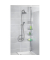 WENKO Teleskop-Duschregal Domaso silber 25,0 x 20,0 x 65,0 - 275,0 cm
