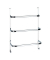 WENKO Handtuchhalter Irpinia silber