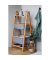 WENKO Beistellregal Bahari braun, grau 44,0 x 34,0 x 91,0 cm