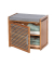WENKO Bahari Schuhschrank braun, grau 2 Fachböden 50,0 x 33,0 x 45,0 cm