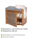 WENKO Bahari Schuhschrank braun, grau 2 Fachböden 50,0 x 33,0 x 45,0 cm