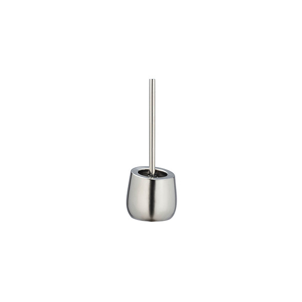 4008838275405 - WC-Garnitur Badi Chrom matt Keramik mit Silikon-Bürstenkopf Silber matt Keramik silber matt - silber matt - Wenko 4008838275405 - WC-Garnitur Badi Chrom matt Keramik mit Silikon-Bürstenkopf Silber matt Keramik silber matt - silber matt - Wenko
